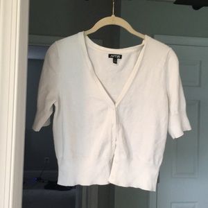 Short sleeve cardigan